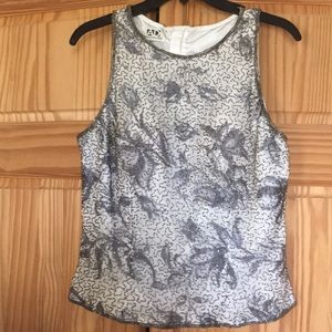 Andretta Donatello beaded tank top M